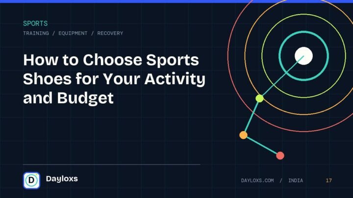 How to Choose Sports Shoes for Your Activity and Budget illustrated field guide by Dayloxs